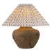 Calabria Table Lamp With Primrose Red Shade by Troy Lighting by PTL1010-P302