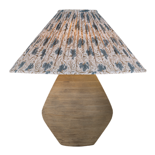 Calabria Table Lamp With Bloom Slate Shade by Troy Lighting by PTL1011-P301