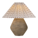 Calabria Table Lamp With Primrose Red Shade by Troy Lighting by PTL1011-P302