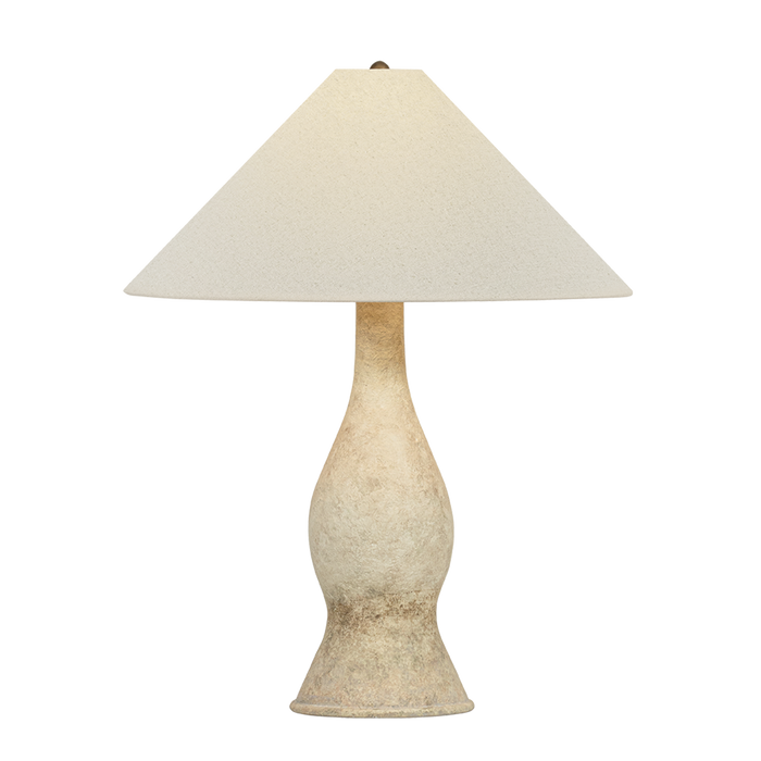 Yuba Table Lamp by Troy Lighting by PTL1828-PBR/CNV