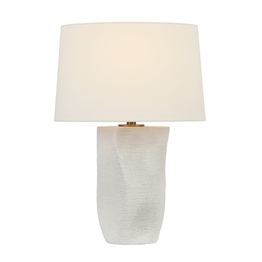 Zorin Table Lamp by Troy Lighting by PTL2923-PBR/CLS