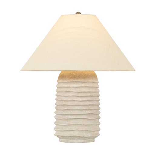 Gino Table Lamp by Troy Lighting by PTL5023-PBR/CER