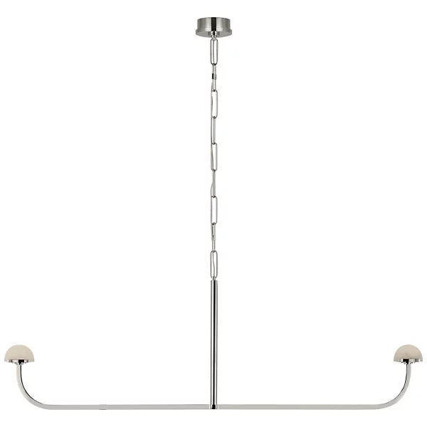 Pedra LED Linear Suspension polished nickel