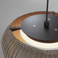 Load image into Gallery viewer, Perris LED Outdoor Drum Pendant detail
