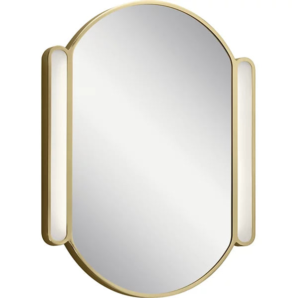 Phaelan LED Mirror - Champagne Gold