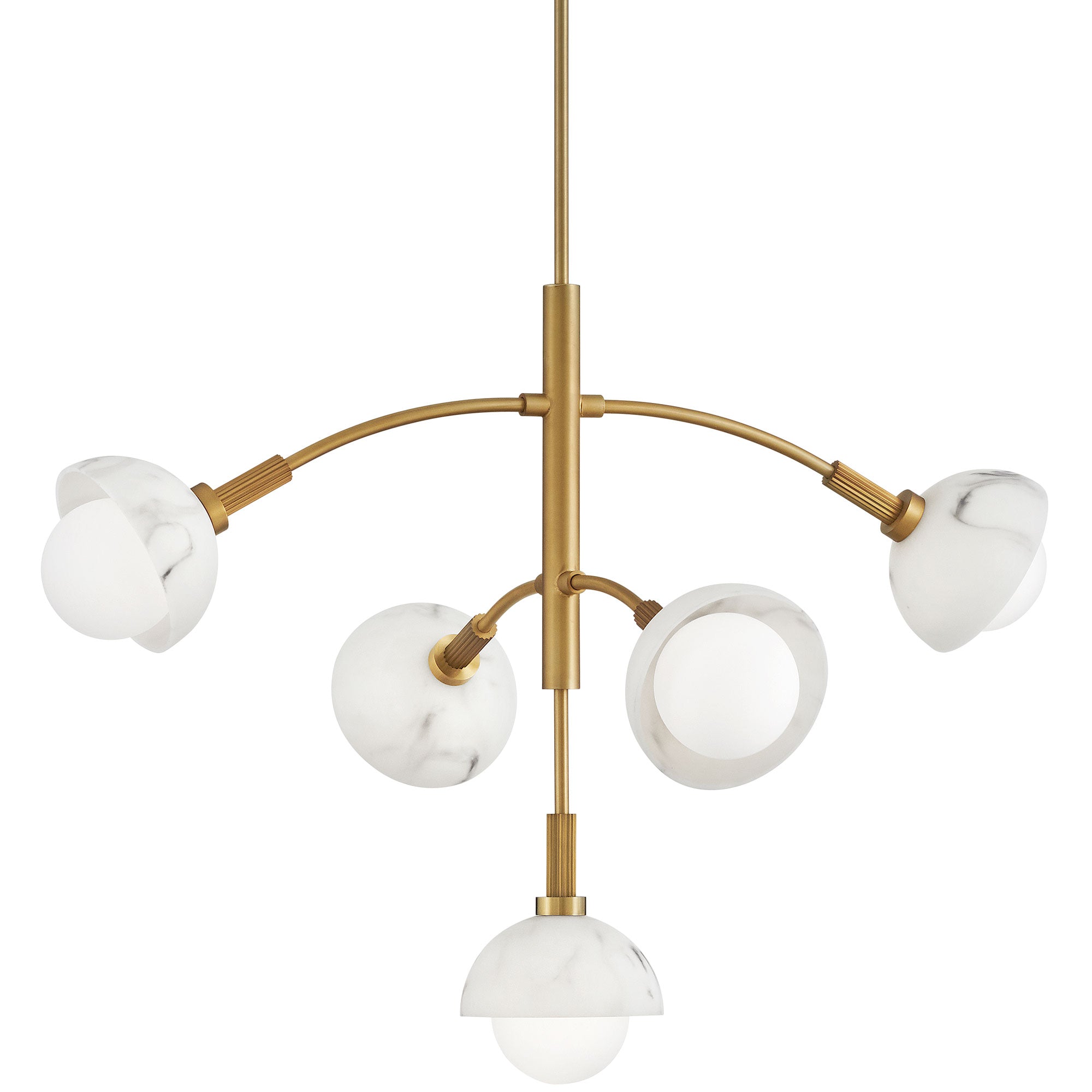 Phoebe Chandelier - Heritage Brass