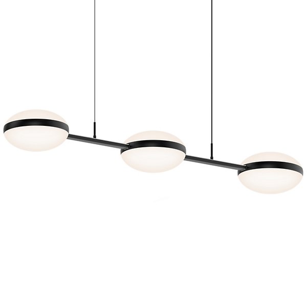 Pillows LED Linear Suspension - Satin Black