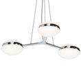 Load image into Gallery viewer, Pillows Triple LED Pendant - Polished Chrome
