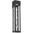 Load image into Gallery viewer, Polar 22" LED Outdoor Wall Sconce Black
