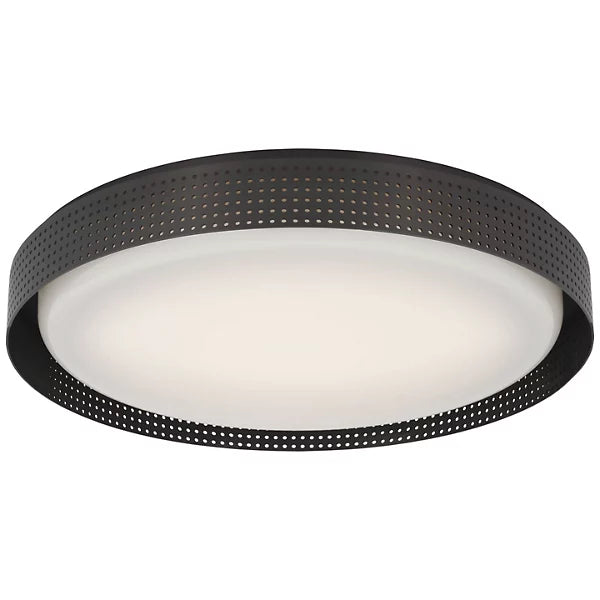 Precision Disc LED Flushmount bronze