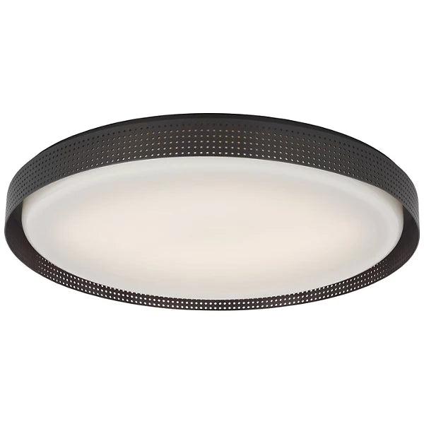 Precision Disc LED Flushmount bronze