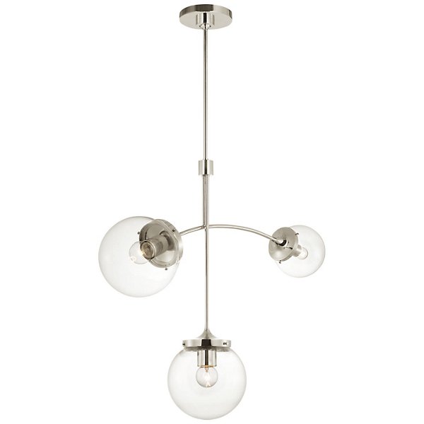 Prescott Pendant polished nickel