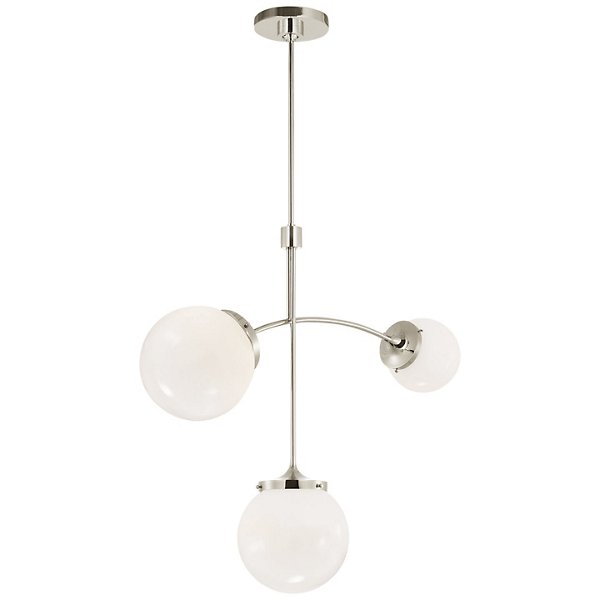 Prescott Pendant polished nickel