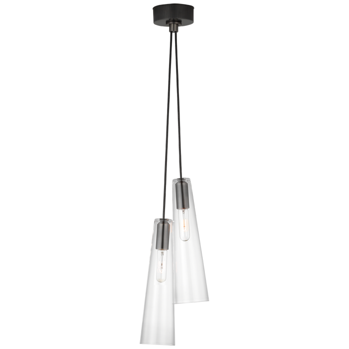Osvaldo 4" Double Pendant by Visual Comfort Signature