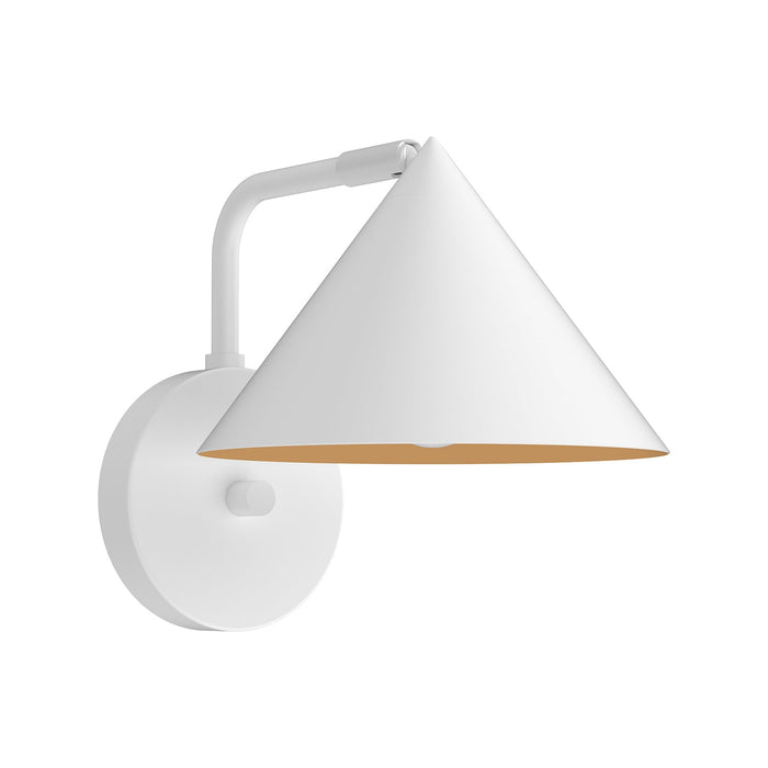 Remy 7-in White 1 Light Wall/Vanity by Alora Lighting | WV485007WH | Alora Lighting