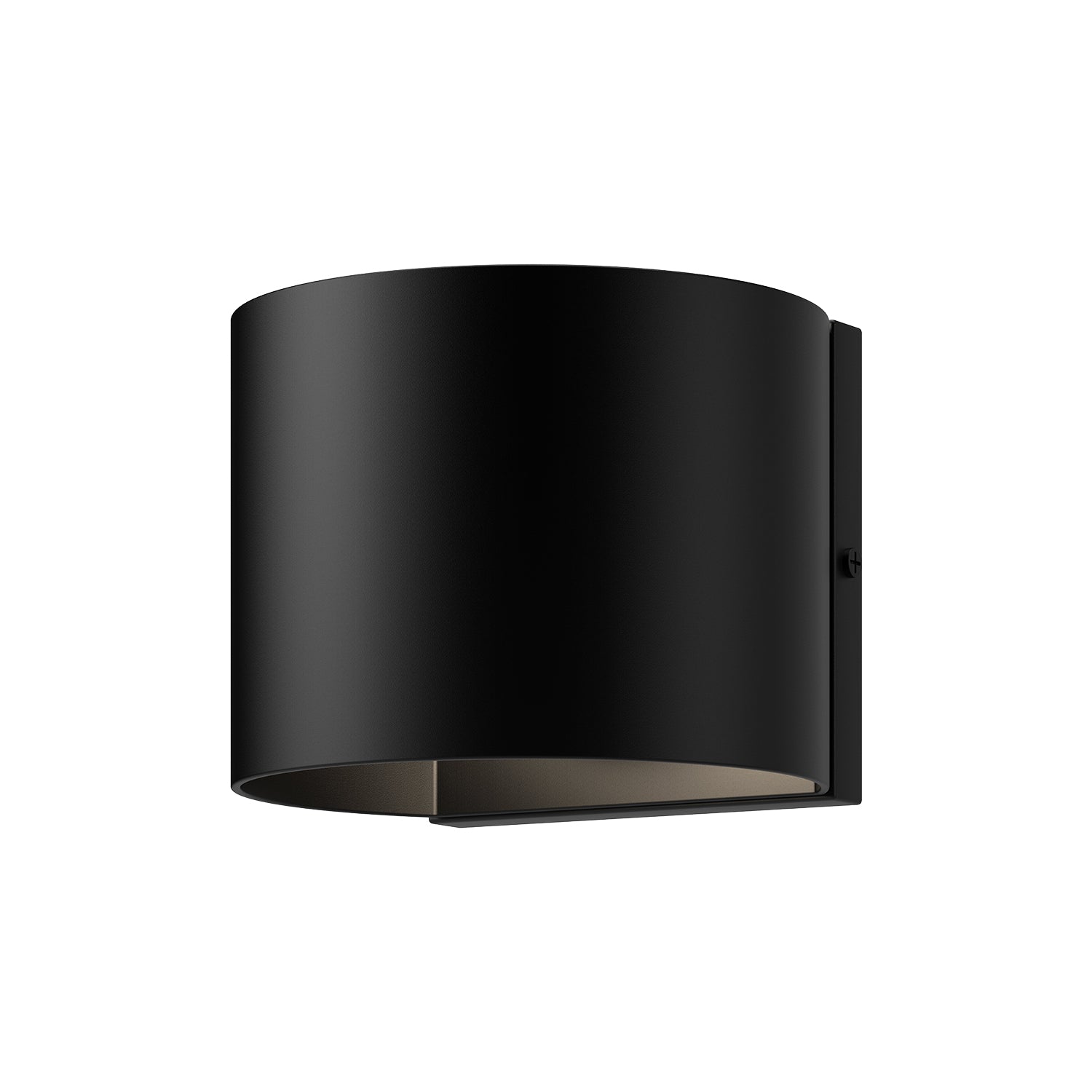 Rene LED Exterior Wall Sconce in Black Finish | Kuzco Lighting