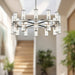 Revolve Double Chandelier by Alora Lighting