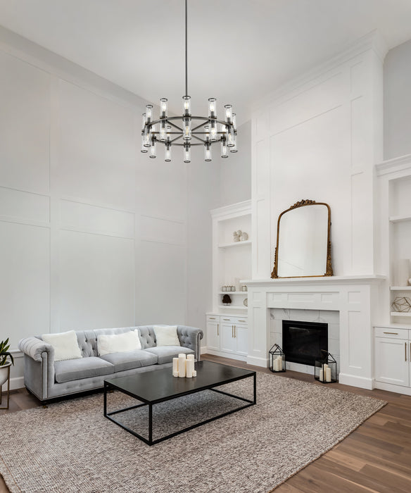 Revolve Double Chandelier by Alora Lighting