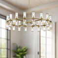 Load image into Gallery viewer, Revolve Double Chandelier
