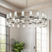 Revolve Double Chandelier by Alora Lighting