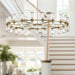 Revolve Double Chandelier by Alora Lighting