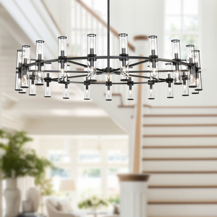Revolve Double Chandelier by Alora Lighting