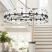 Revolve Double Chandelier by Alora Lighting