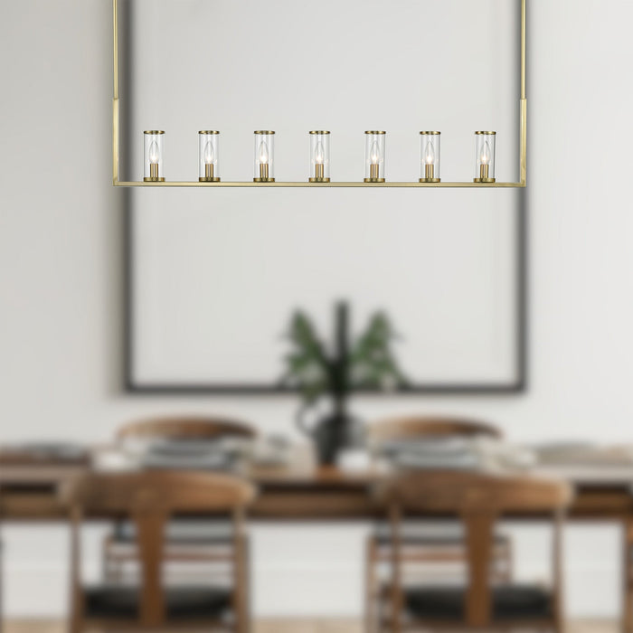 Revolve Linear Suspension by Alora Lighting