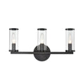 Load image into Gallery viewer, Revolve Clear Glass/Urban Bronze 3 Lights Wall/Vanity by Alora Lighting | WV309033UBCG | Alora Lighting

