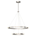 Load image into Gallery viewer, Rezz LED Chandelier in Brushed Nickel Finish | Kuzco Lighting

