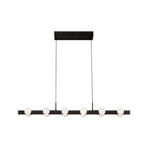 Rezz LED Linear Pendant in Black Finish | Kuzco Lighting