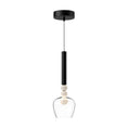 Load image into Gallery viewer, Rise LED Pendant in Black/Clear Finish | Kuzco Lighting

