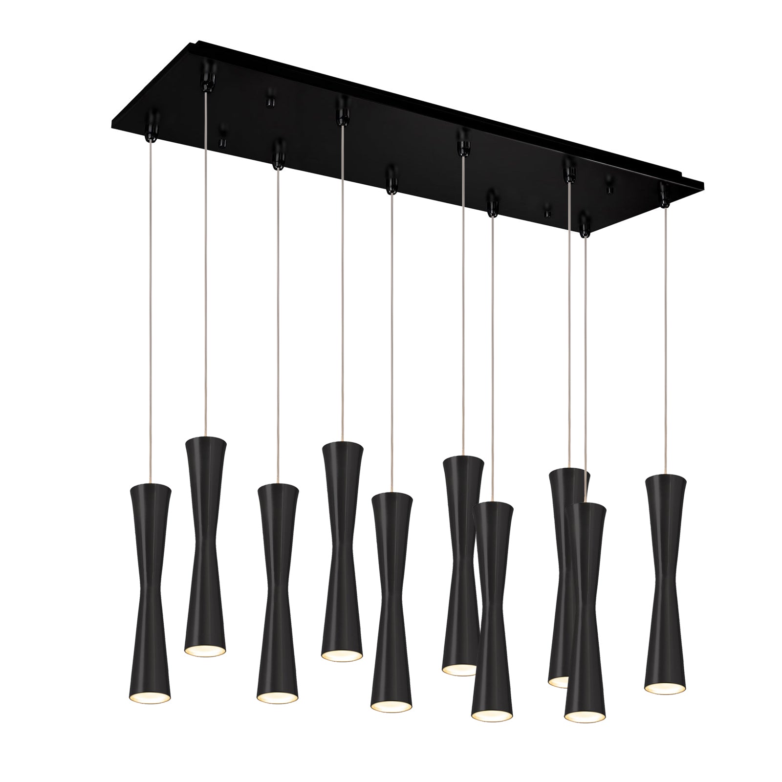 Robson Multi-Light Pendant in Black Finish | Kuzco Lighting