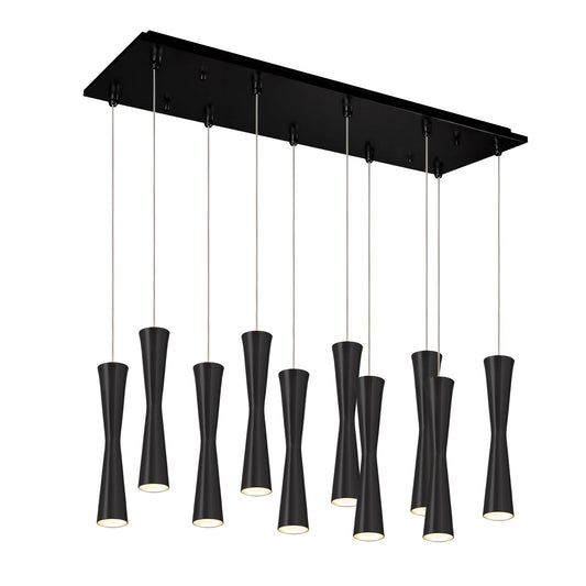 Robson Multi-Light Pendant in Black Finish | Kuzco Lighting