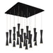 Robson Multi-Light Pendant in Black Finish | Kuzco Lighting