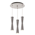 Load image into Gallery viewer, Robson Multi-Light Pendant in Brushed Nickel Finish | Kuzco Lighting
