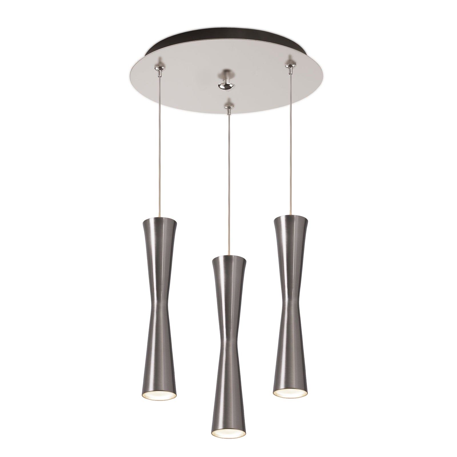 Robson Multi-Light Pendant in Brushed Nickel Finish | Kuzco Lighting