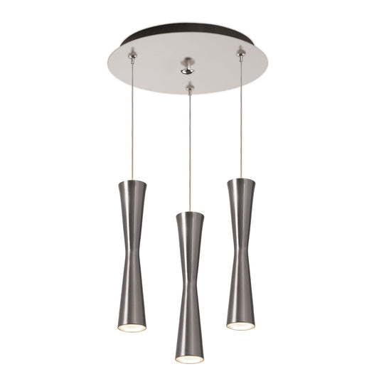 Robson Multi-Light Pendant in Brushed Nickel Finish | Kuzco Lighting