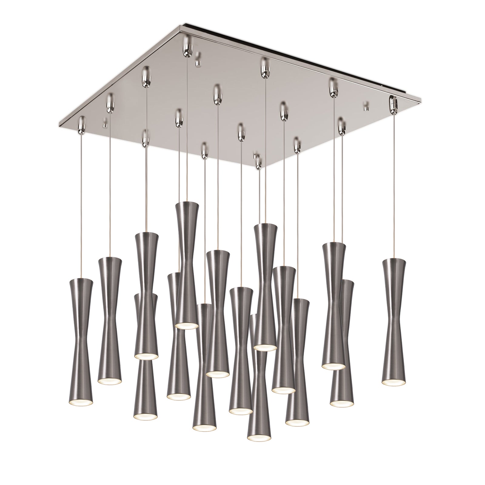 Robson Multi-Light Pendant in Brushed Nickel Finish | Kuzco Lighting