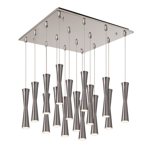 Robson Multi-Light Pendant in Brushed Nickel Finish | Kuzco Lighting