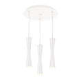 Load image into Gallery viewer, Robson Multi-Light Pendant in White Finish | Kuzco Lighting
