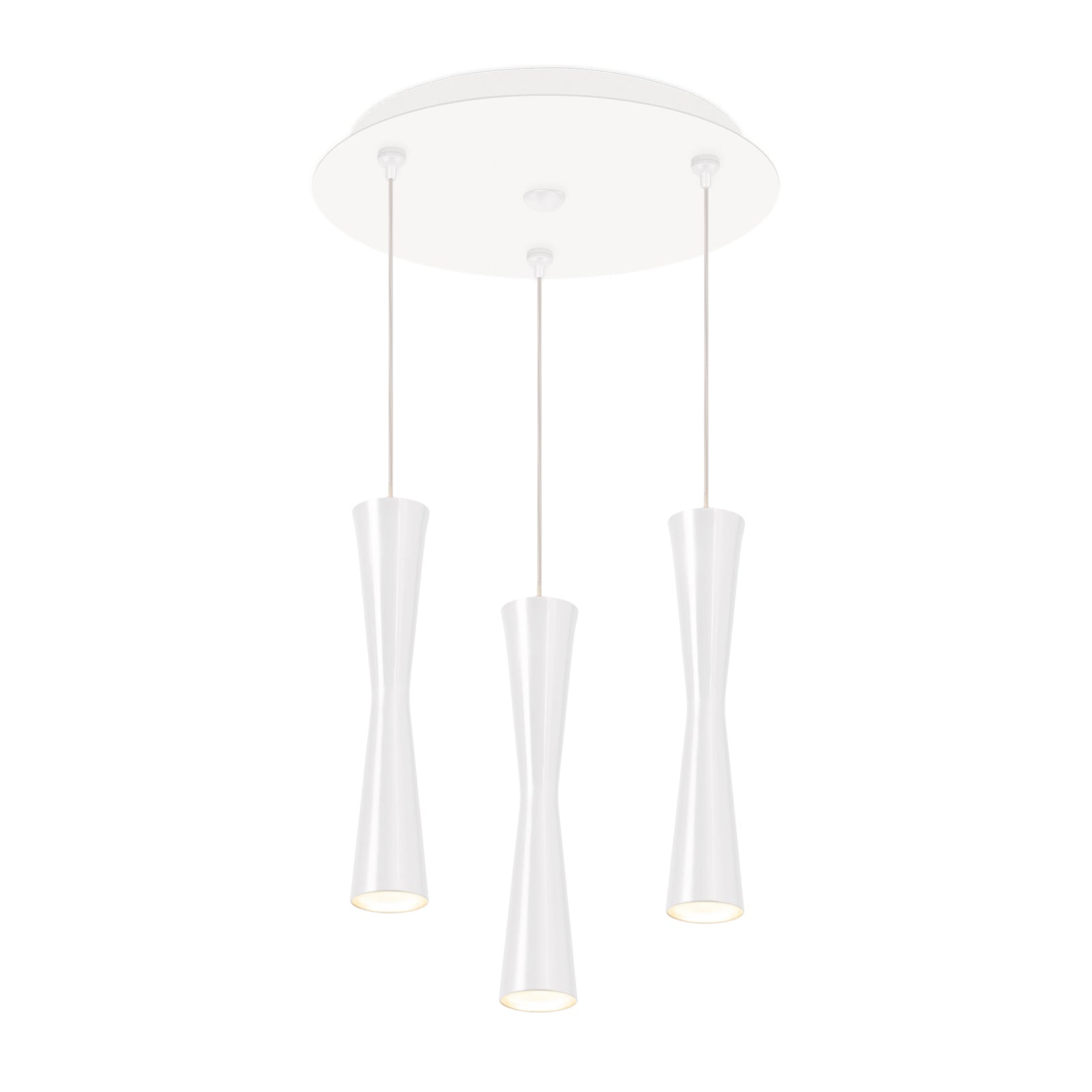 Robson Multi-Light Pendant in White Finish | Kuzco Lighting