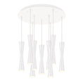 Load image into Gallery viewer, Robson Multi-Light Pendant in White Finish | Kuzco Lighting
