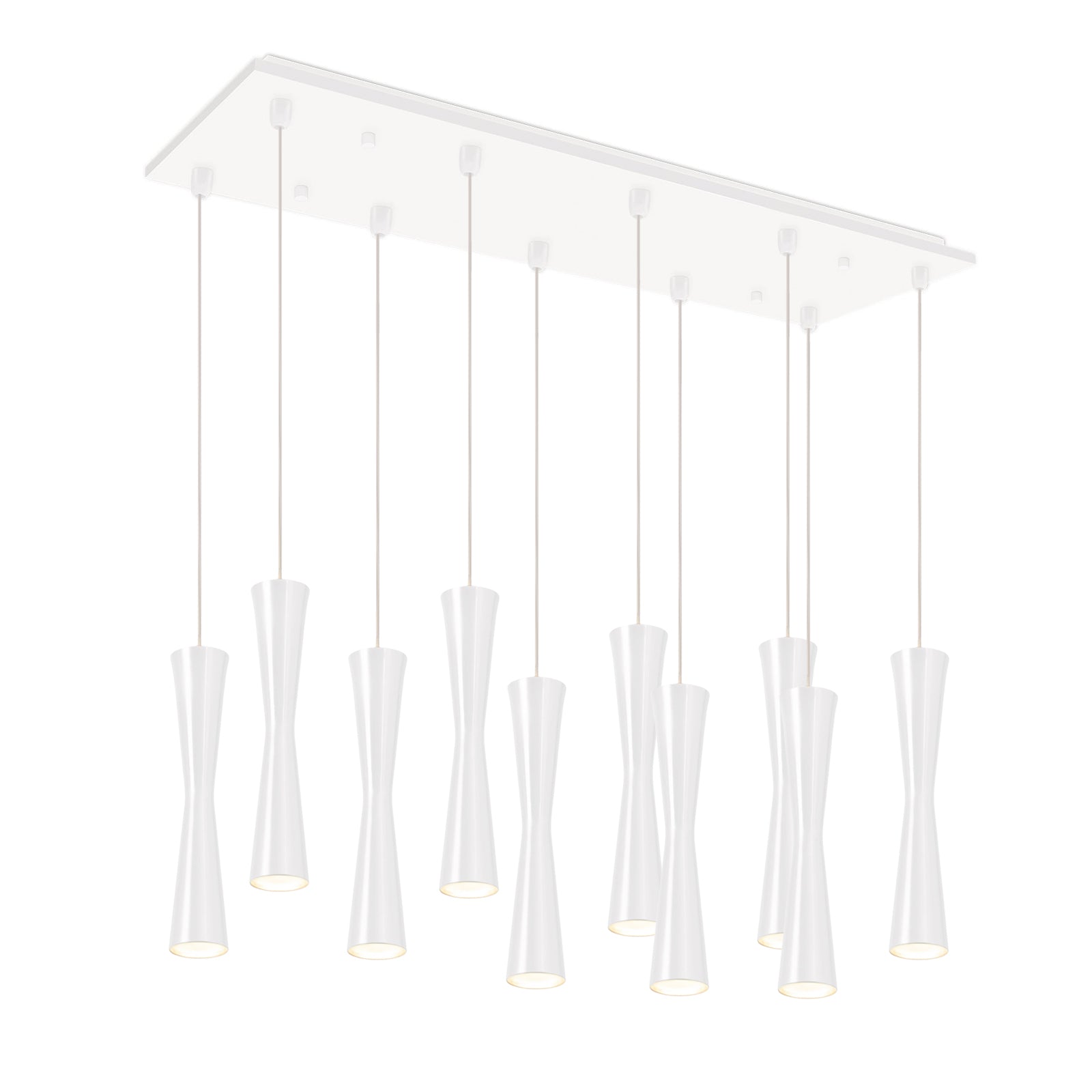 Robson Multi-Light Pendant in White Finish | Kuzco Lighting