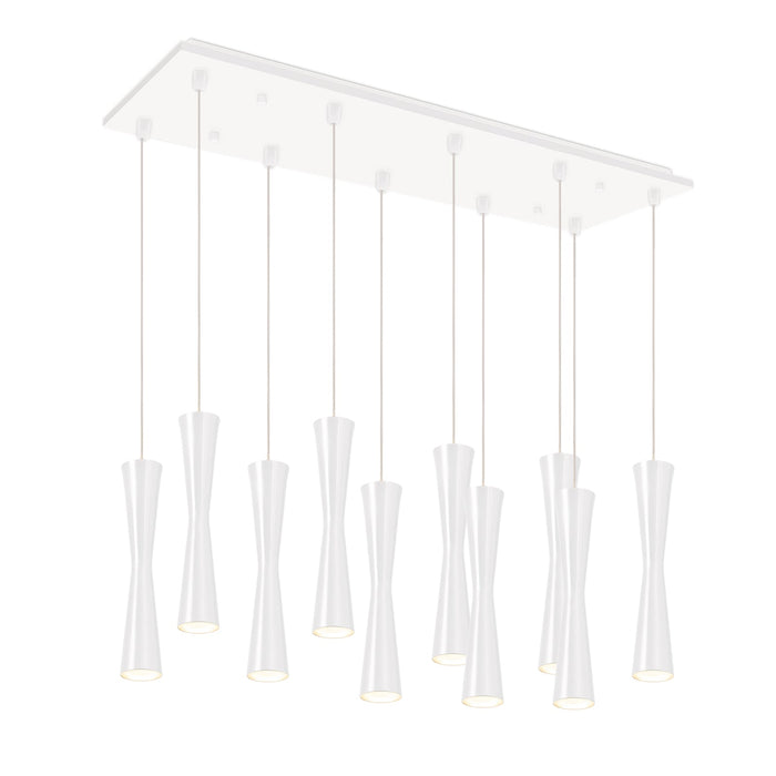 Robson Multi-Light Pendant in White Finish | Kuzco Lighting