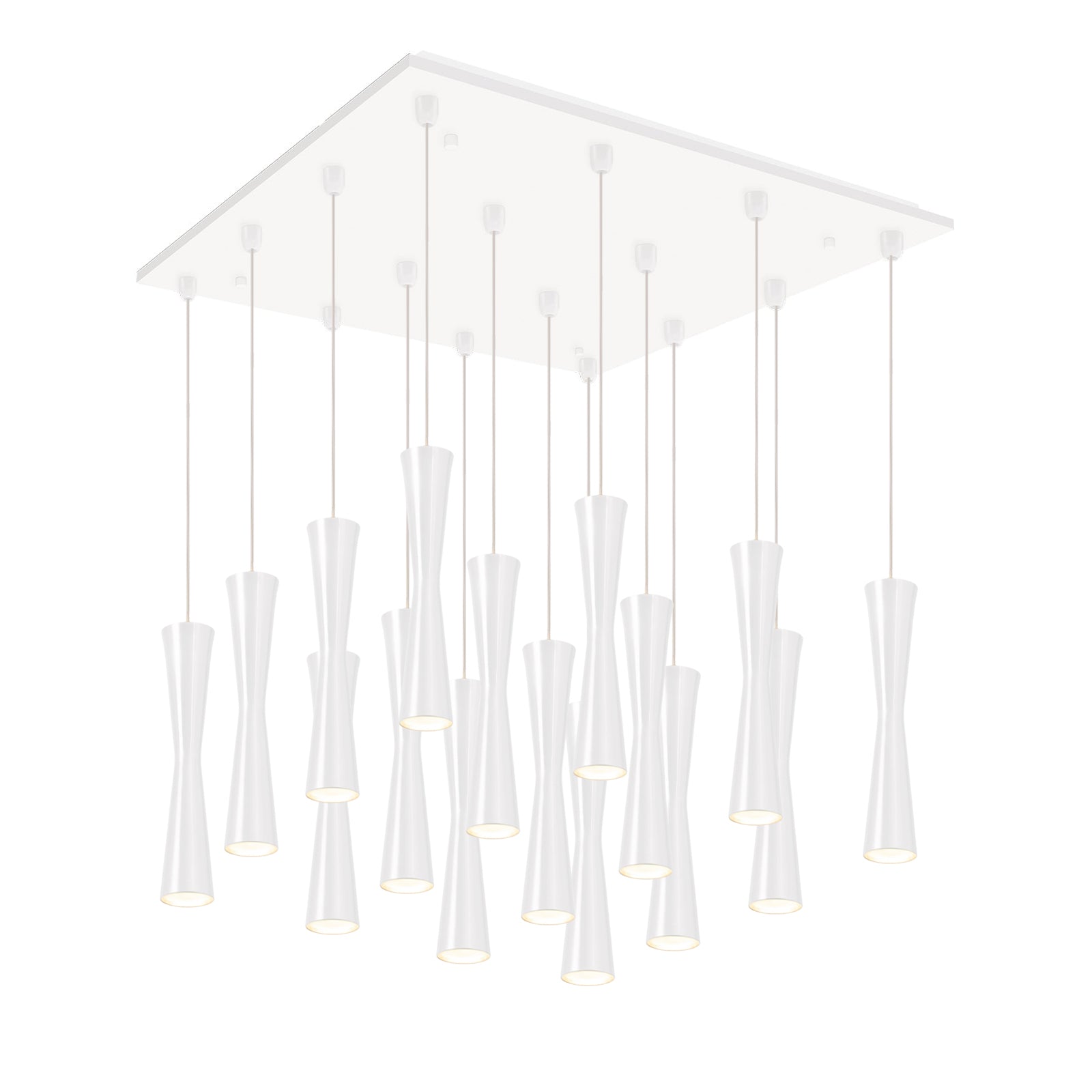 Robson Multi-Light Pendant in White Finish | Kuzco Lighting