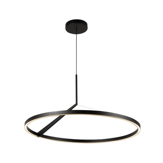 Roda LED Pendant in Black Finish | Kuzco Lighting