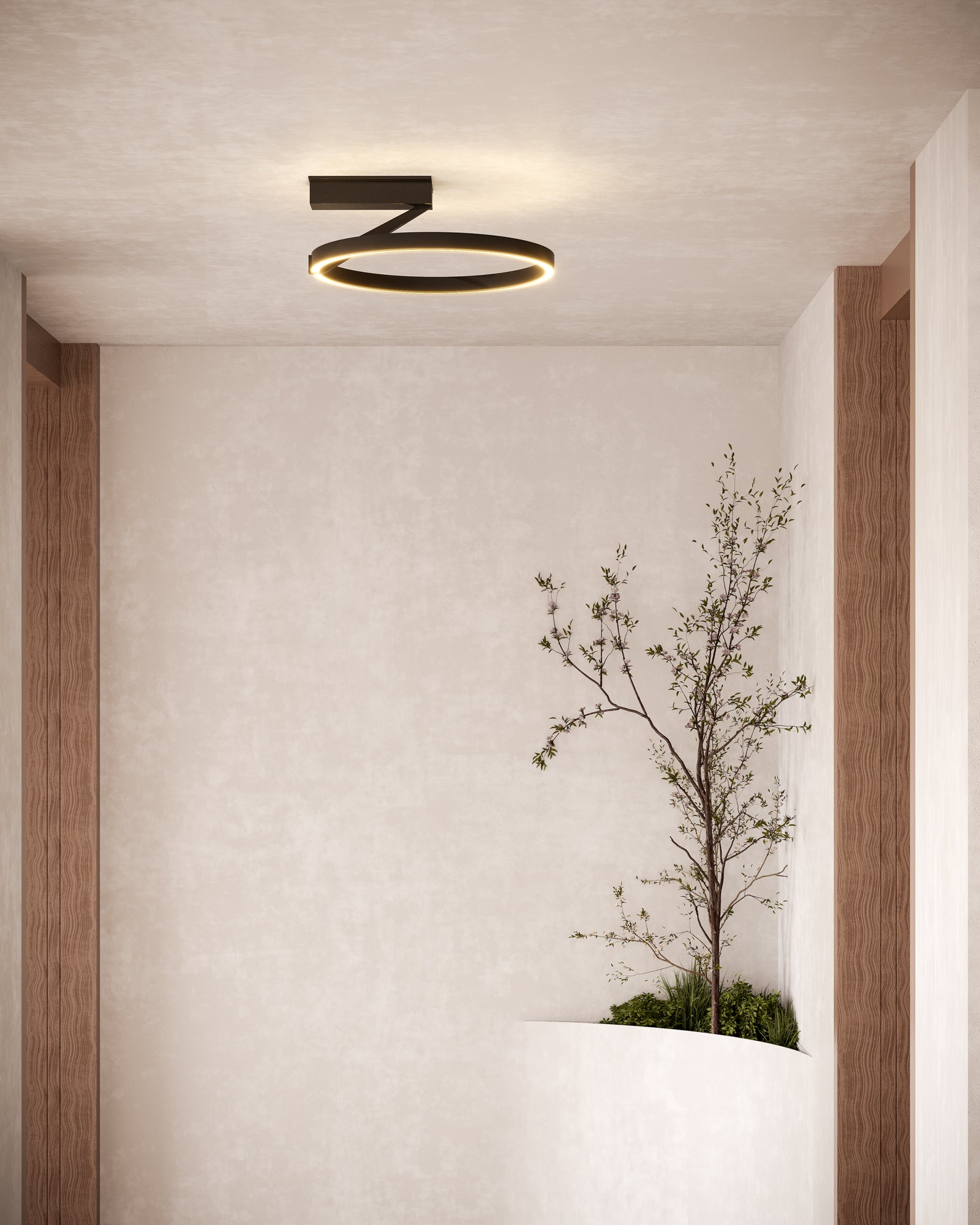 Roda LED Semi-Flush Mount