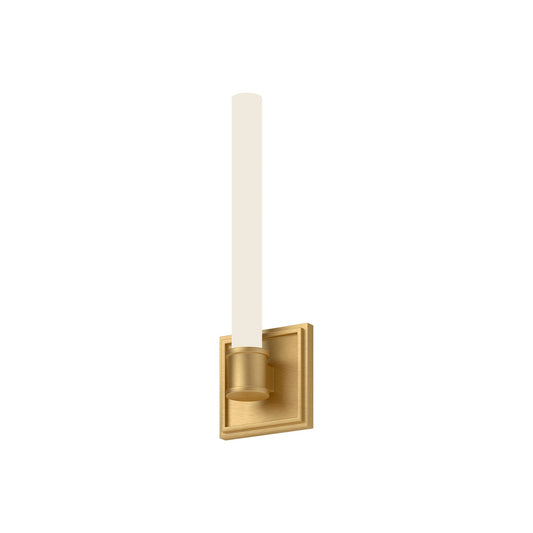 Rona LED Wall Sconce in Brushed Gold Finish | Kuzco Lighting