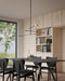 Rotaire LED Chandelier by Kuzco Lighting